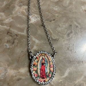 Virgen de Guadalupe necklace—new
